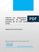 Informe Seguirmiento Indicadores de Gestion (Corte 30-Jul-2019) .Ver PDF