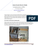 Quadrature Encoder Receiver Module: An Implementation On FPGA