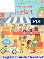 Usborne First Sticker Book Market