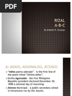 Download Rizal A-B-C by Sherman Gabito SN58721839 doc pdf