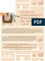 Ley de Las Trabajadoras Y Trabajadores Del Hogar: LEY #31047 LEY #31047