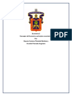 Concepto de Economía y Principios Económicos - Economia 2