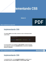 4 Fundamentos de Una Pagina Web - CSS