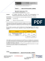 Aprobación de ampliación de CCP para adquisición de tarjetas electrónicas