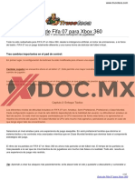 Xdoc - MX Guia de Fifa 07 para Xbox 360