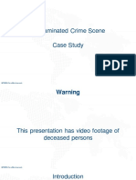 Contaminated Crime Scene Case Study - Interpol