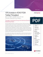 10 Percent Increase in ADAS PCBA Testing Throughput