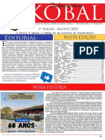 Jornal Escolar 1 Edição Agosto