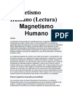 4 . - Magnetismo Humano