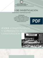 PODER CONSTITUYENTE Y SUPREMACÍA DE LA CONSTITUCIóN