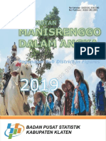 Kecamatan Manisrenggo Dalam Angka 2019