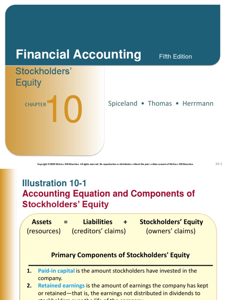 Accoutning Chapter 10 | PDF | Preferred Stock | Treasury Stock