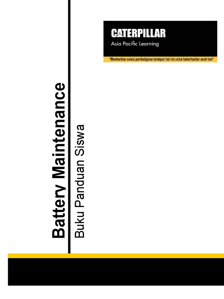 Battery Maintenance Pdf Komputer