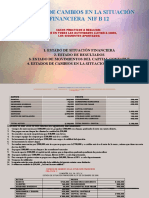 Casos Practicos Del Boletin B 12, Edo de Cambios