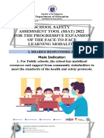 School Safety Assessment Tool Analysis