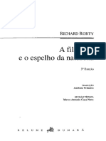 A Filosofia e o Espelho Da Natureza 8573160020 9788573160024 - Compress