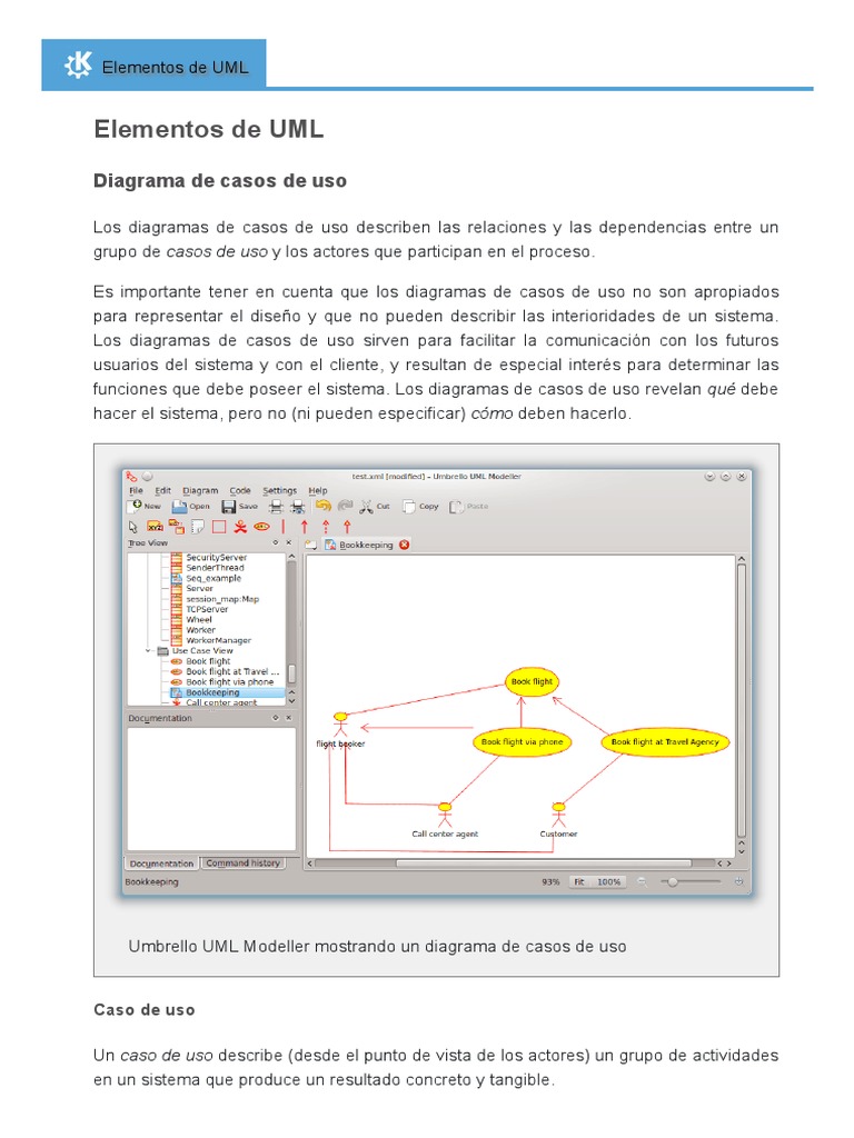 Elementos del Diagrama de Casos de Uso UML | PDF | Caso de uso ...