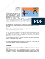 HISTORIA DEL FUTSAL