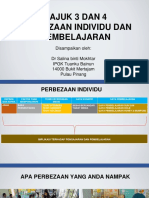 Ringkasan - Perbezaan Individu - Tajuk 3 Dan 4