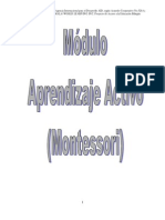 Modulo Aprendizaje Activo-Montesori