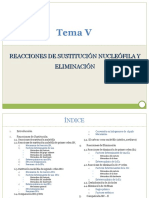 5 Reacciones de Sustitución Nucleófila y Eliminación