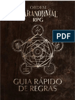 Ordem Paranormal Livro 35 Paginas