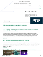 6.7 Título VI - Régimen Probatorio - Estatuto.co