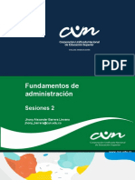 Fundamentos de Administración. Semana 2