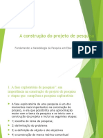 A - Construção - Do - Projeto - de - Pesquisa TCC