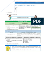 Parte 1 - Sesiones de Aprendizaje - Experiencia de Aprendizaje VI