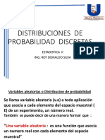 Distribuciones de Probabilidad Discretas II