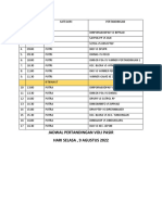 Jadwal Pertandingan Voli Pasir Hari Selasa, 9 Agustus 2022