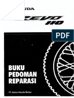  Honda Revo110 - Buku Panduan Reparasi / Service Manual
