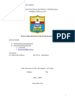 3-Modelo de Informe para La Feria de Ciencias