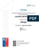 Diploma de Liderazgo SENCE 18.3 horas