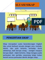 Evaluasi Sikap