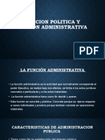 Funciones políticas y administrativas: Diferencias y relación