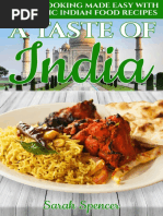 A Taste of India Indian Cooking Made Easy With