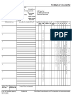 PS Form 3877 - Firm Mailing For Accountable Mail