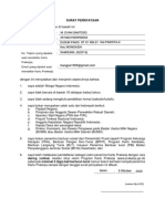 (Draft) Template Surat Pernyataan Pendaftar Kartu Prakerja Yang Gagal 3x Berturut-Turut Edit