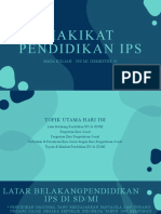 Materi 1 Hakikat Pendidikan Ips