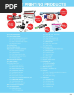 01 Inkjet Printing Products