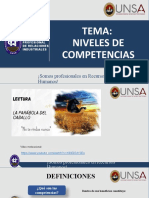 Grupo 3 - Niveles de Competencia