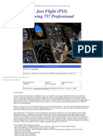 Just Flight (PSS) Boeing 757 Professional: AVSIM Commercial Aircraft Review