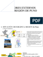 Factores geográficos, socioeconómicos y recursos naturales de Puno