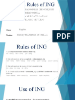 Use and Rules of ING