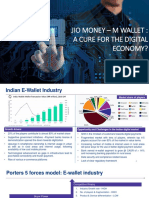 Jio Money - M Wallet: A Cure For The Digital Economy?: Presentation by Group: 2