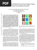 Age and Gender Prediction From Face Images Using Attentional Convolutional Network