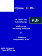 Country Proposal: Sri Lanka