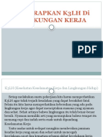 Menerapkan k3lh Di Lingkungan Kerja